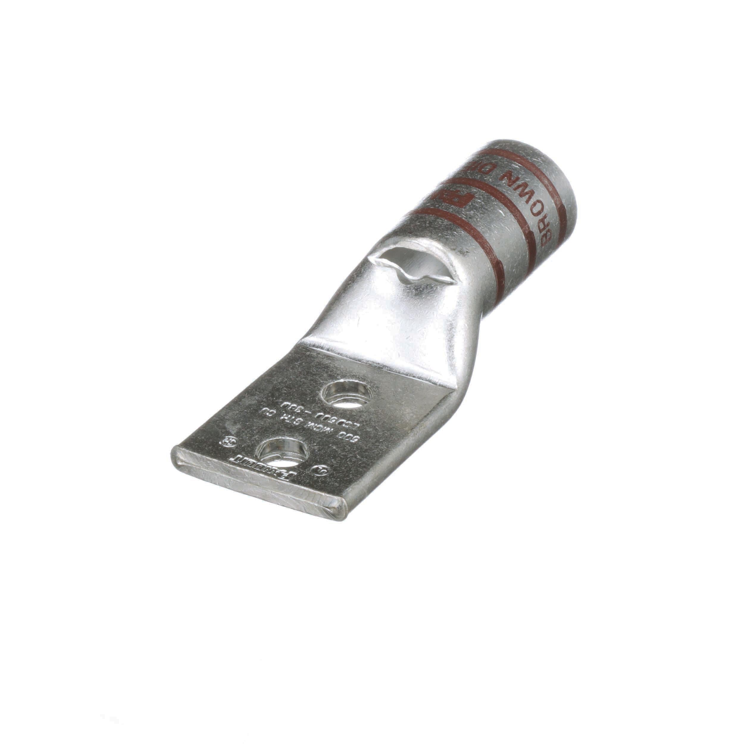 Panduit - Copper Compression Lug, 2 Hole, 500 kcmi