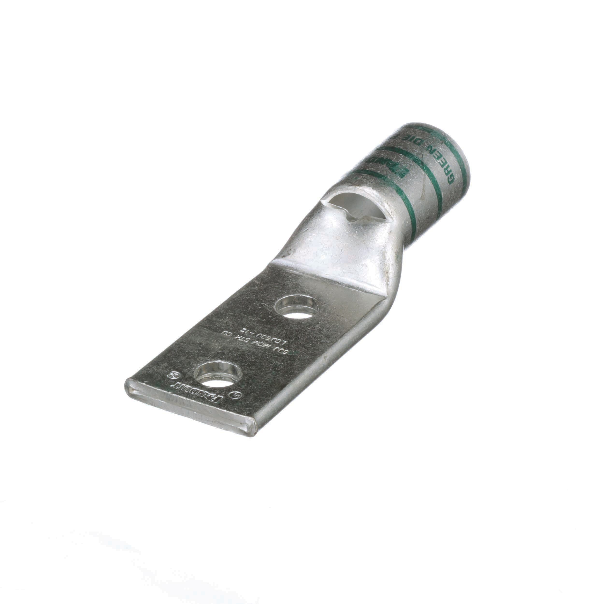 Panduit - Copper Compression Lug, 2 Hole, 600 kcmi