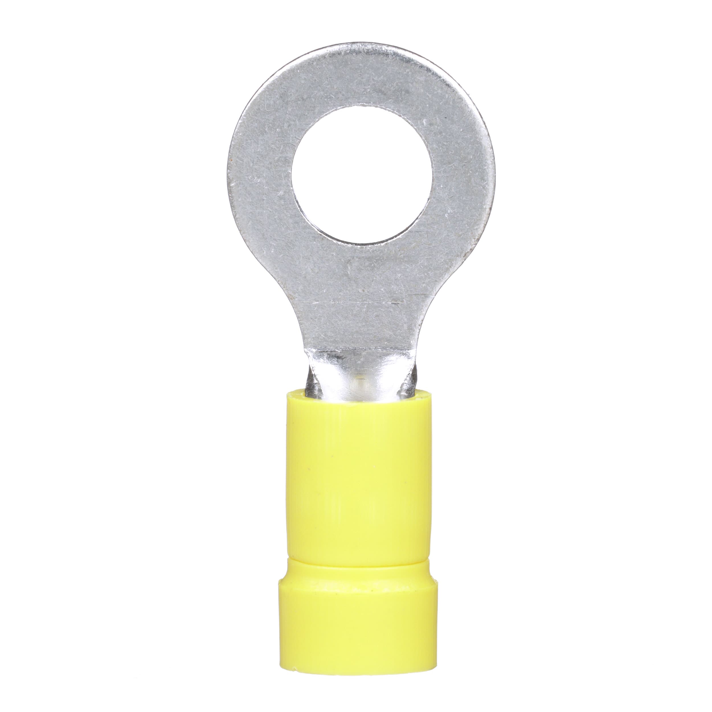 Panduit - Cosse ronde isolée vinyle ; 12-10 AWG(4-6mm²);bornage M6; Cdt.500