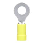 Panduit - Cosse ronde isolée vinyle ; 12-10 AWG(4-6mm²);bornage M6; Cdt.500