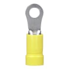 Panduit - Cosse ronde isolée vinyle ; 12-10 AWG(4-6mm²);bornage M4; Cdt.500