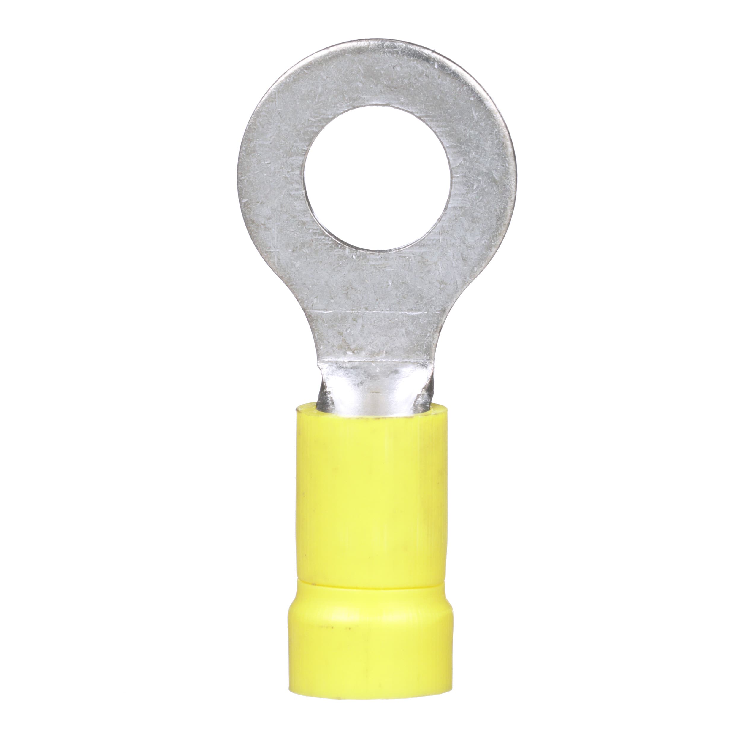 Panduit - Cosse ronde isolée vinyle ; 12-10 AWG(4-6mm²);bornage M6; Cdt.50