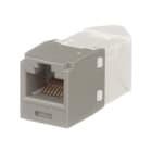 Panduit - Module jack Mini-Com? UTP RJ45 Cat 6,TG,gauche/droite,Gris international,Qté:1