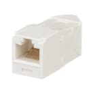 Panduit - Module jack Mini-Com? UTP RJ45 Cat 6,TG,gauche/droite,Blanc cassé,Qté:1
