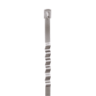 Panduit - Collier ondulé MLT WAVE-TY inox 304;362x6,4mm;Resistance arrachement 1112N;Cdt:5