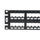 Panduit - 48-Port Flush Mount Patch Panel with Ver