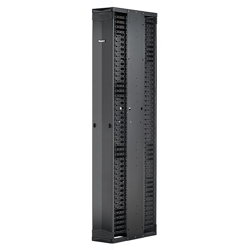 Panduit - PE2V Cable Manager - 8" Wide - Single Do
