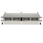 Panduit - HD Flex 1 RU 6 port Enclosure, White