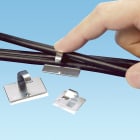 Panduit - Cord Clip, Metal, VHB Adh., .25" (6.4mm