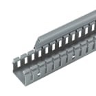 Panduit - Goulotte de câblage à charnière; 2x2pouces; PVC gris; couvercle à ajouter; Cdt.6