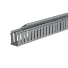 Panduit - Goulotte de câblage à charnière; 2x3pouces; PVC gris; couvercle à ajouter; Cdt.6