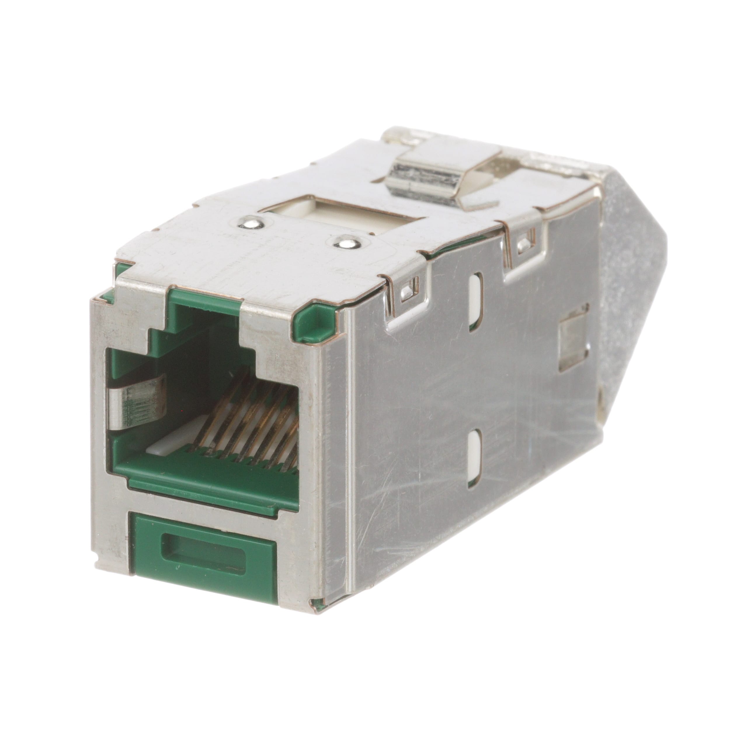 Panduit - Mini-Com Cat 6 Up/Down Jack Module, Shie