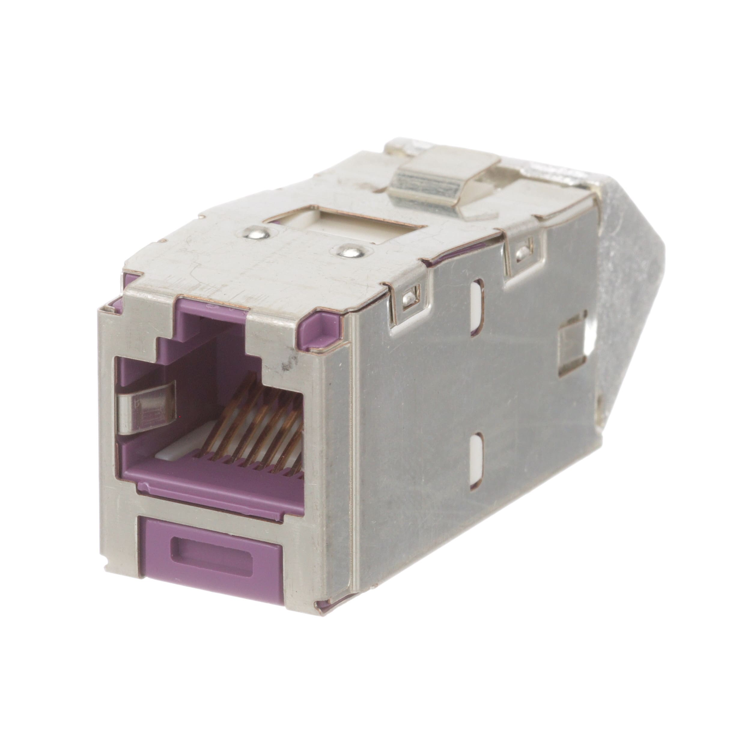 Panduit - Mini-Com Cat 6 Up/Down Jack Module, Shie
