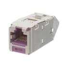 Panduit - Mini-Com Cat 6 Up/Down Jack Module, Shie