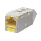 Panduit - Mini-Com Cat 6 Up/Down Jack Module, Shie