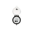 Panduit - Data Access Port, 4in. Base, US/EU Outle