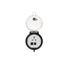 Panduit - Data Access Port, 4in. Base, Multistanda