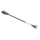 Panduit - Power Cord, 3-pin, 10A, 2m, IEC320-C13 t