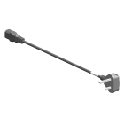 Panduit - Power Cord, 3-pin, 10A, 2m, IEC320-C13 t