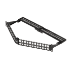 Panduit - Keystone 24 Port Angled Shielded Panel w