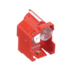 Panduit - Super Recessed Lock-In device, 10 in red