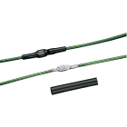Panduit - Gaine thermorétractable fine ; adhésive ; dia. 0,19" (4,8 mm) ; Cdt.25
