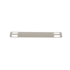 Panduit - Plaque identification inox 316;rectangulaire;4 grands trous;89x19x0.25mm;compati