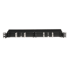 Panduit - HD Flex patch panel, 1 RU, 4-port
