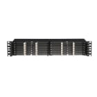 Panduit - HD Flex patch panel, 2 RU, 4-port