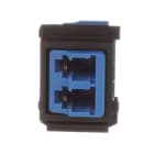 Panduit - NK LC Duplex Adapter Module, BL, Ceramic