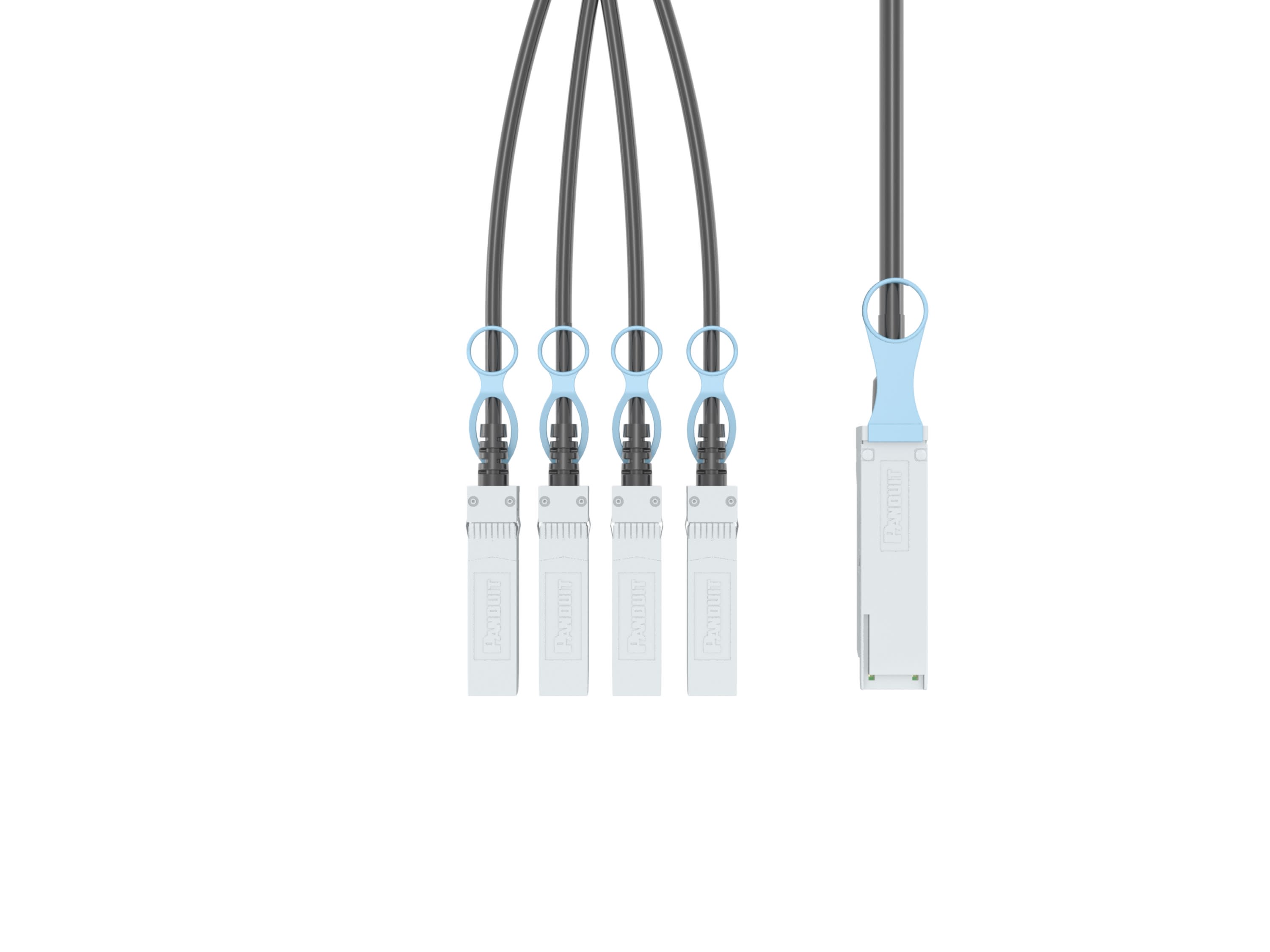 Panduit - QSFP28 to SFP28 Breakout Copper Cable As