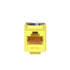 Panduit - NK Cat 6 UTP Jack Module, TP Style, Yell