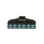 Panduit - 12-fiber OM4+ QN SFQ Cassette, ultra low