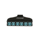 Panduit - 12-fiber OM4+ QN SFQ Cassette, ultra low