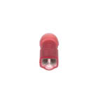 Panduit - Clips entier isolés PA 6.6 en vrac;2,8x0,8;22-18 AWG(0,5-1,0);rouge;Cdt.100