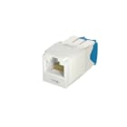 Panduit - Module jack avec cadre de montage Mini-Com? UTP RJ45,Cat 6A,TG,Ivoire élec,Qté:1