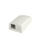 Panduit - Surface Mount Box, 2 Port, Arctic White