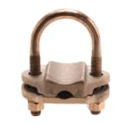 Panduit - Bronze Grounding Clamp, U-Bolt, 2/0 SOL-