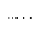 Panduit - Fiber Adapter Patch Panel Angled 1 RU Fo