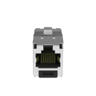 Panduit - Module jack RJ45,Cat 6A,TG,protégé,Noir,Qté:1