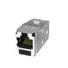 Panduit - Module jack RJ45,Cat 6A,TG,protégé,Noir,Qté:100