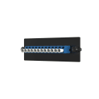 Panduit - FAP w/12 LC Simpl Adapters (BU) Zirconia