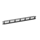 Panduit - Patch Panel, 24 Port, Ultimate ID, Black