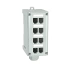 Panduit - 8-port DIN Rail Fiber Optic Enclosure
