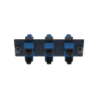 Panduit - FAP w/6 SC Simpl AdapterS (BU) Zirconia