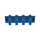 Panduit - FAP w/4 SC Dupl SM Adapters (BU) Zirconi