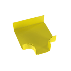 Panduit - Fiber Runner T Horizontal 300x150 LSZH Jaune - 2 sortie 300 et 1 en 150