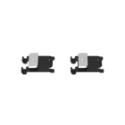 Panduit - FiberRunner Strut Clip Kit, Noir