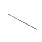 Panduit - Couvercle goulotte;film protec.;PVC gris clair;6 pieds(1,80m)x44,5mm;Cdt.6 pieds