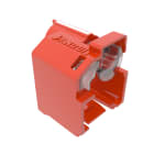 Panduit - Recessed Lock-In device, 100 in red with